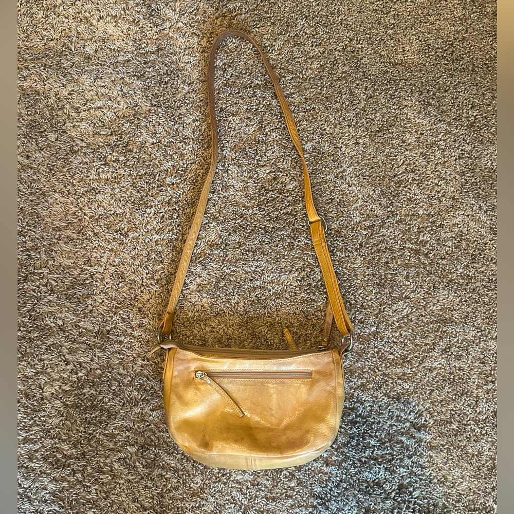 Women's Tan Osgoode Marley Leather Crossbody Purse
